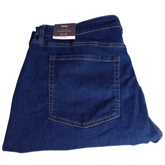 NWT Women's Mid-Rise Skinny Jeans Ava & Viv Medium Wash Size 26 - Picture 4 of 9